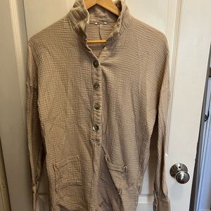 Loose fitting romper